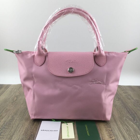 Longchamp Large Le Pliage Shoulder Tote Color Pink - Picture 1 of 13